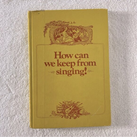 Vintage Allied Printing How Can We Keep From Singing Hard Cover Music Songbook - Picture 1 of 14